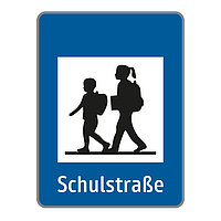 Verkehrszeichen §53/26a – Schulstraße